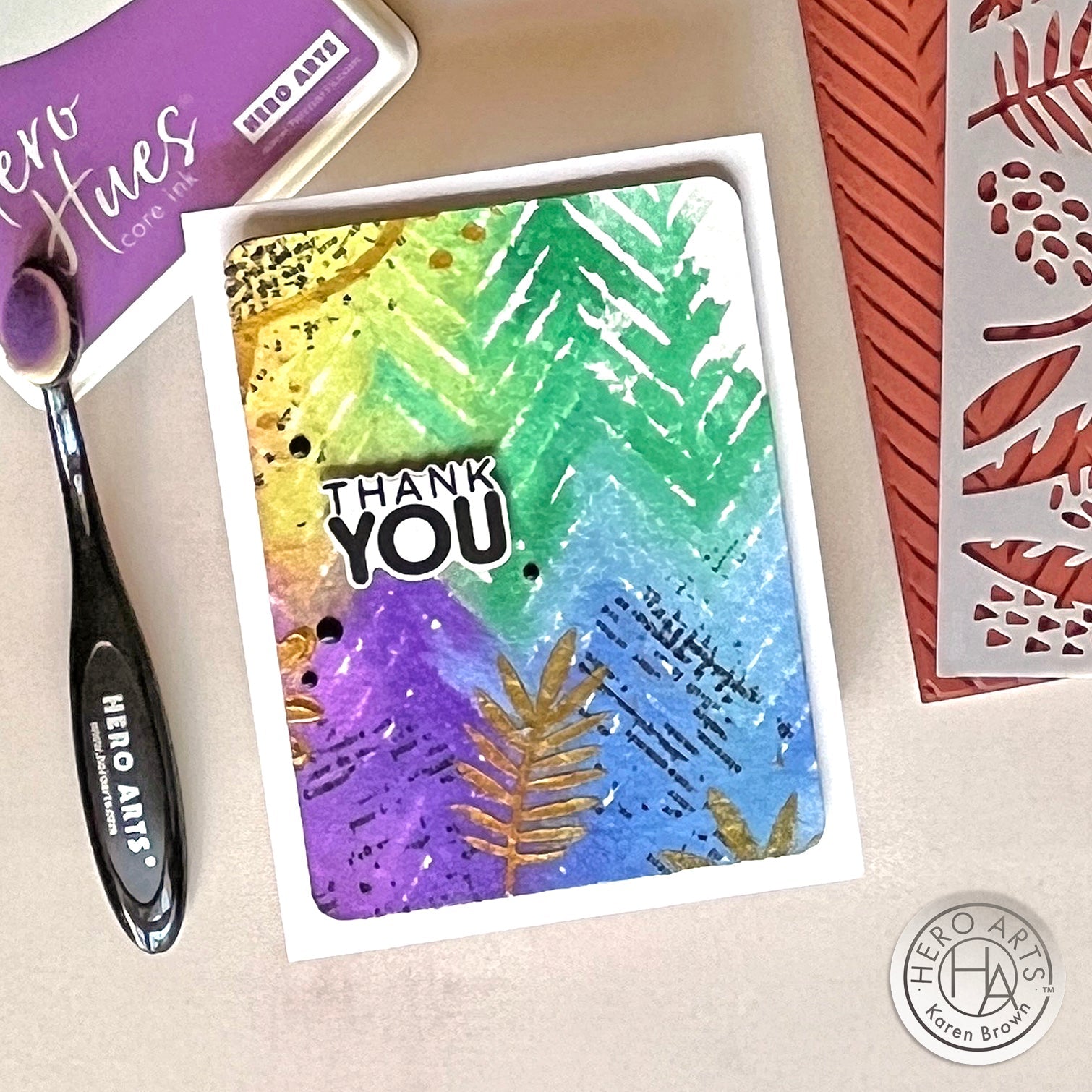 Blue + Shimmer Tone-on-Tone Metallic Spray – Hero Arts