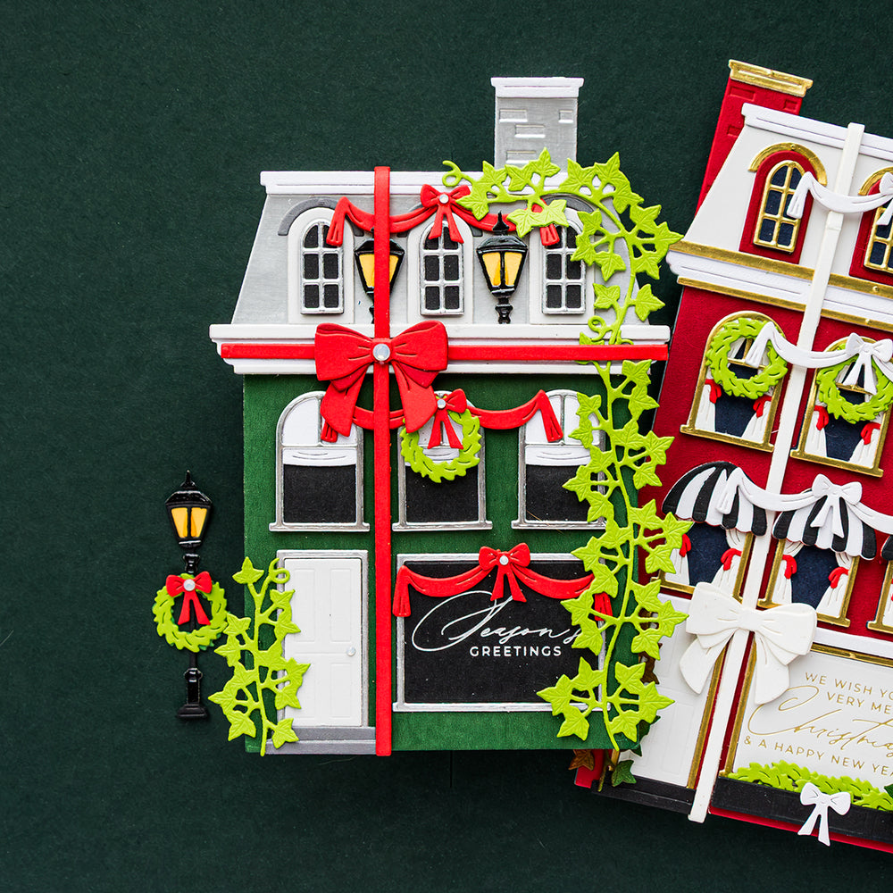 Holiday Hugs Sentiments Press + Foil Plate & Die Set by Yana Smakula