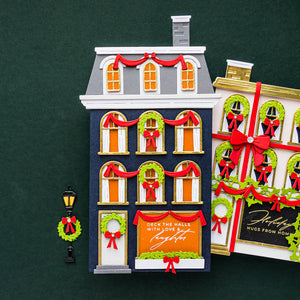 Mansard Roof Etched Dies by Yana Smakula