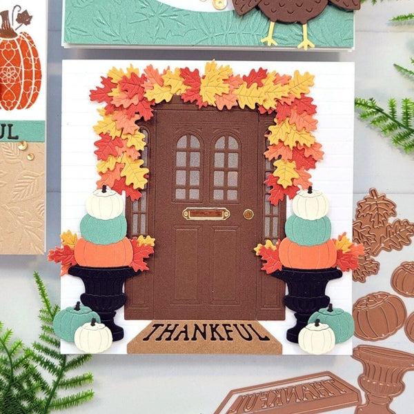 Mini Fall Blooms Etched Dies from the Fall Traditions Collection (S2-321) Andrea Shell Example 1
