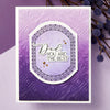 Mirrored Arch Labels Etched Dies