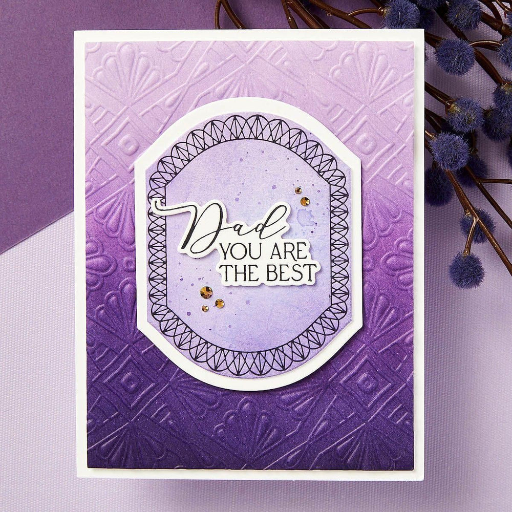 Mother's & Father's Day Sentiments Press Plate