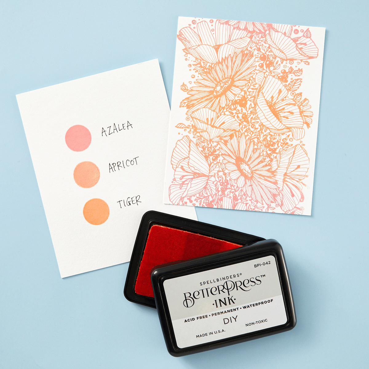 Full Size DIY BetterPress Blank Inkable Pad