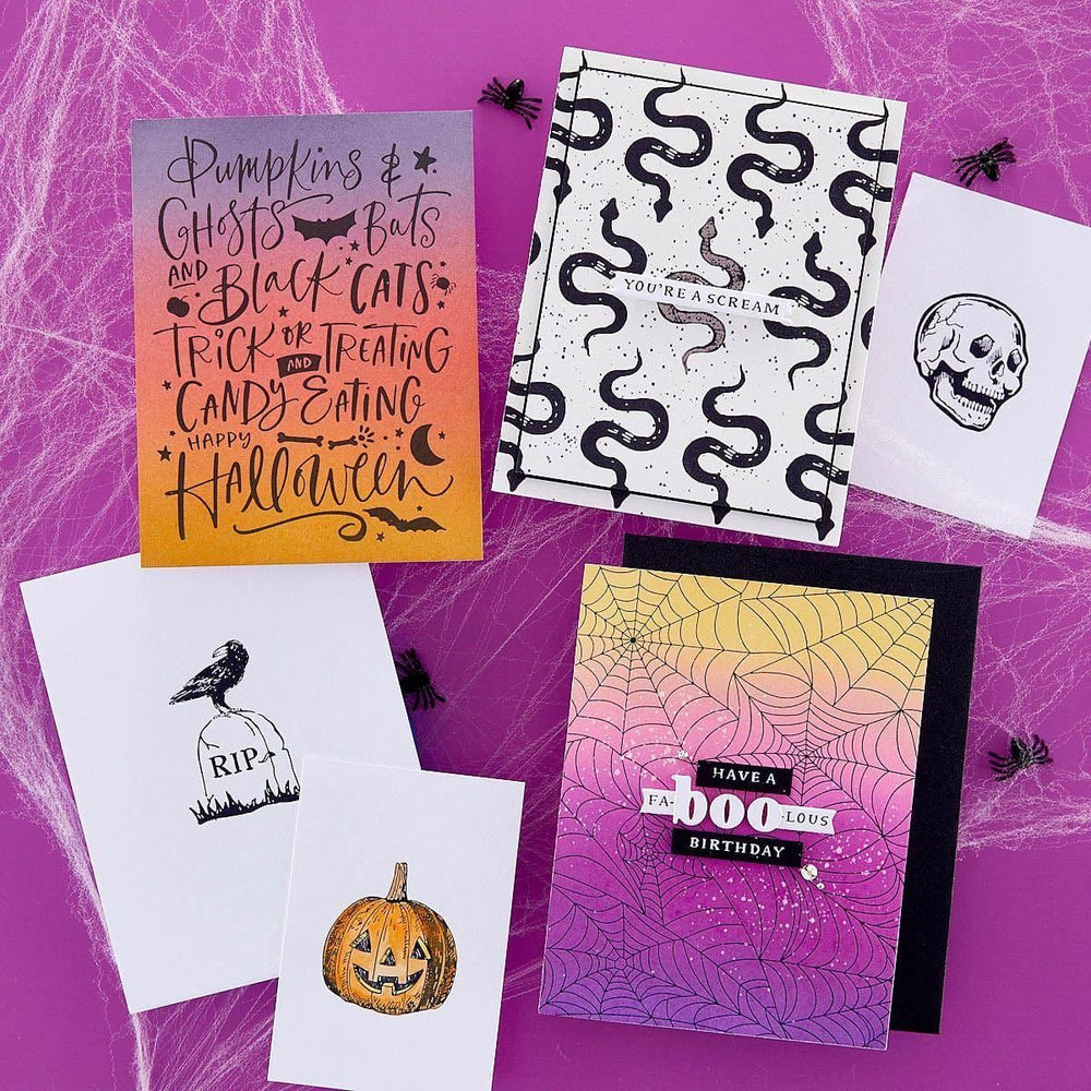 Halloween Icons Press + Foil Plate & Die Set