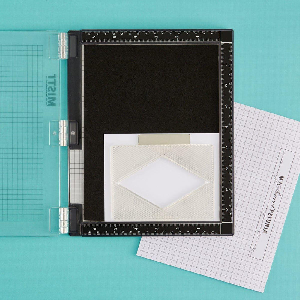 My Sweet Petunia - Black MISTI - Most Incredible Stamp Tool Invented - 8.5 x 10