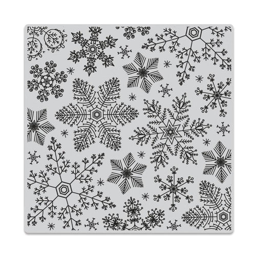 CG685 Hand Drawn Snowflakes Bold Prints