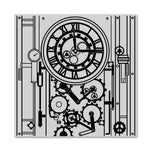 CG864 Gear Clock Bold Prints