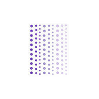 CH339 Translucent Purples Hero Hues Enamel Dots