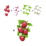CM539 Color Layering Strawberries