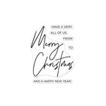 CM644 Hero Greetings Merry Christmas