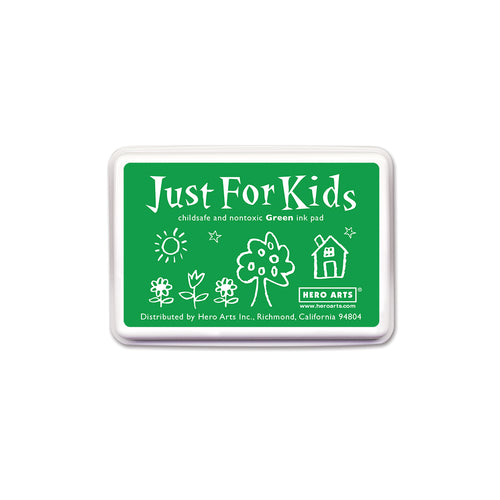 CS102 Just For Kids Green Ink Pad