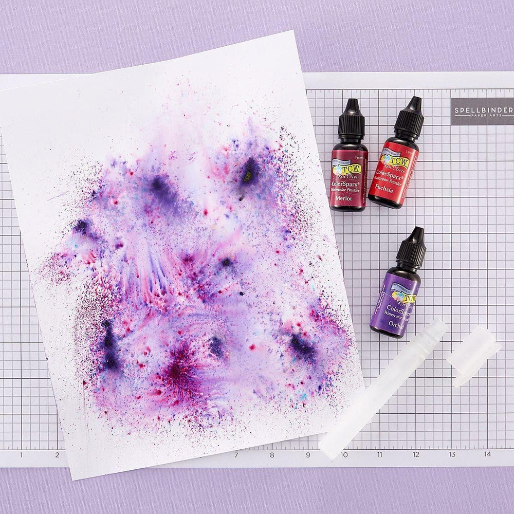 The Crafters Workshop - Berry Punch ColorSparx® Watercolor Powders