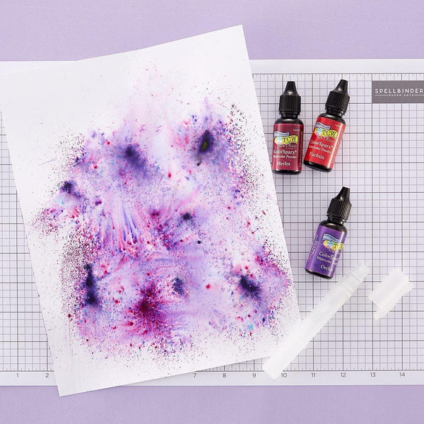 The Crafters Workshop - Berry Punch ColorSparx® Watercolor Powders