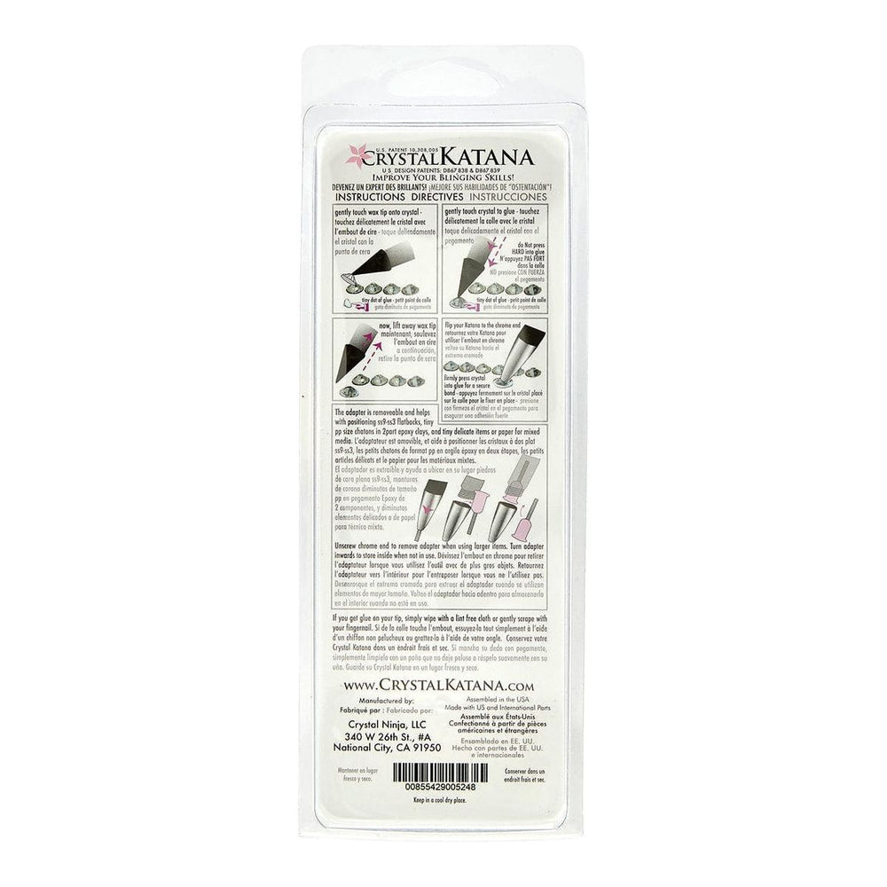 Crystal Ninja - Crystal Katana Black Edition Mixed Media Pick Up Tool