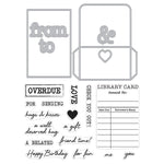 DC285 Library Card Stamp & Cut XL