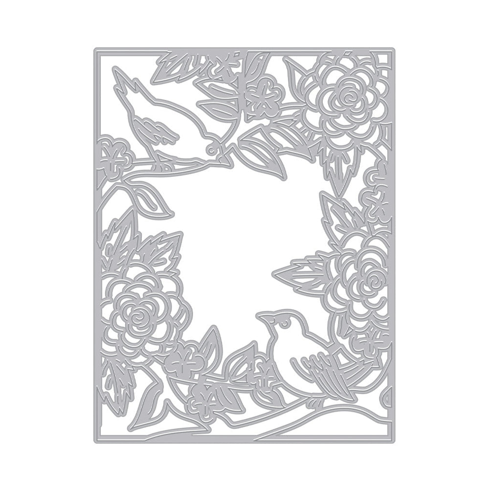 Hero Arts Fancy Dies: Birds and Flowers Cover Plate (DF006)