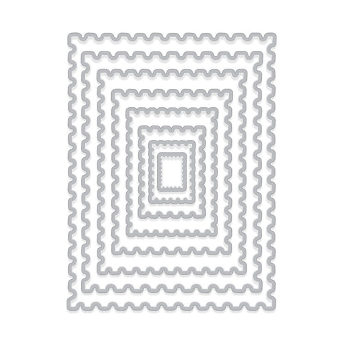 DI345 Nesting Postage Stamps Infinity Dies (H)