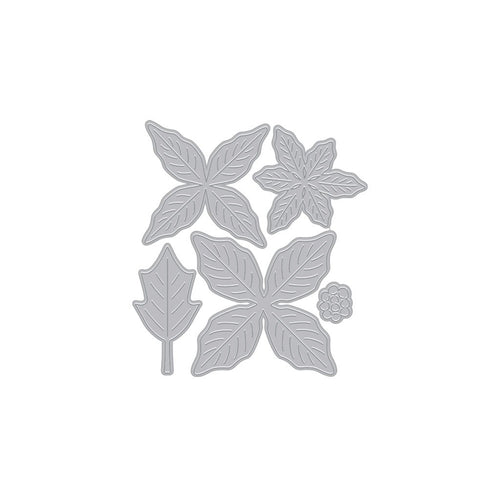 DI656 Paper Layering Poinsettia (C)