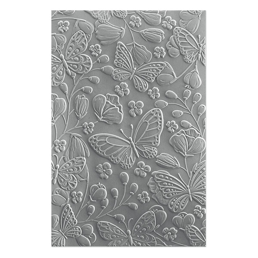 Beautiful Butterflies 3D Embossing Folder