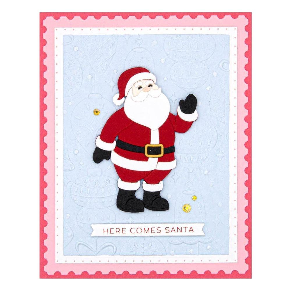 Vintage Ornaments 3D Embossing Folder