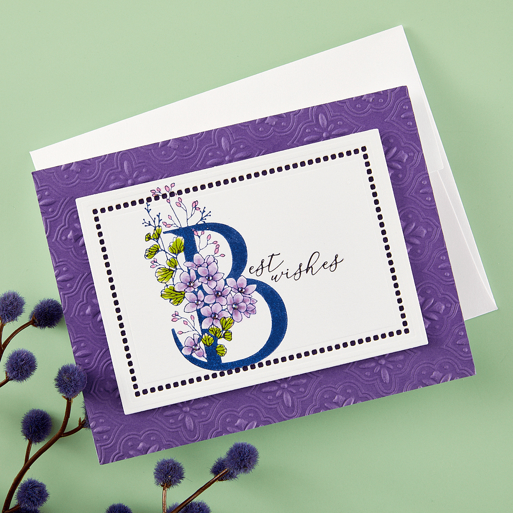 Every Occasion Floral Alphabet BetterPress Bundle