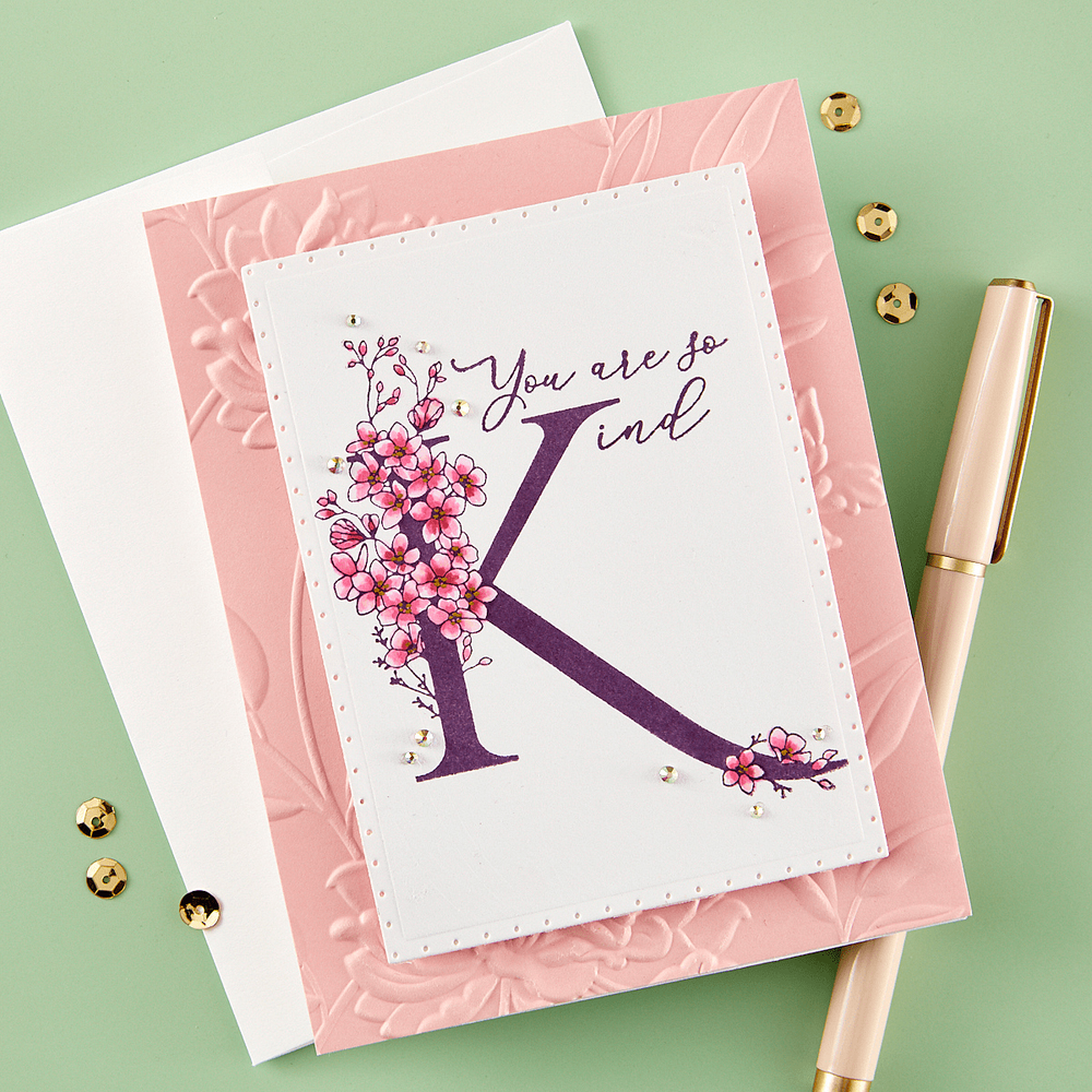 Every Occasion Floral Alphabet BetterPress Bundle