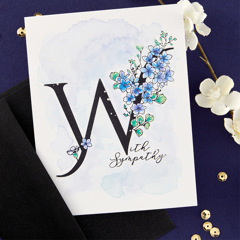 Every Occasion Floral Alphabet BetterPress Bundle