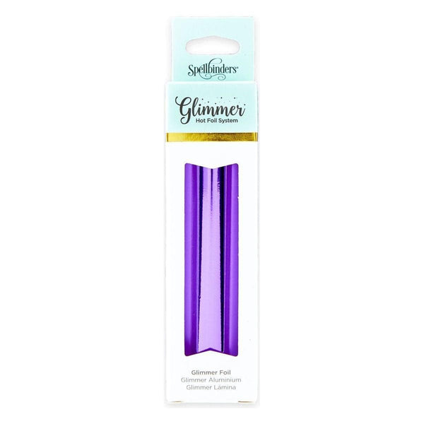 Glimmer Hot Foil Roll - Fuchsia Flower