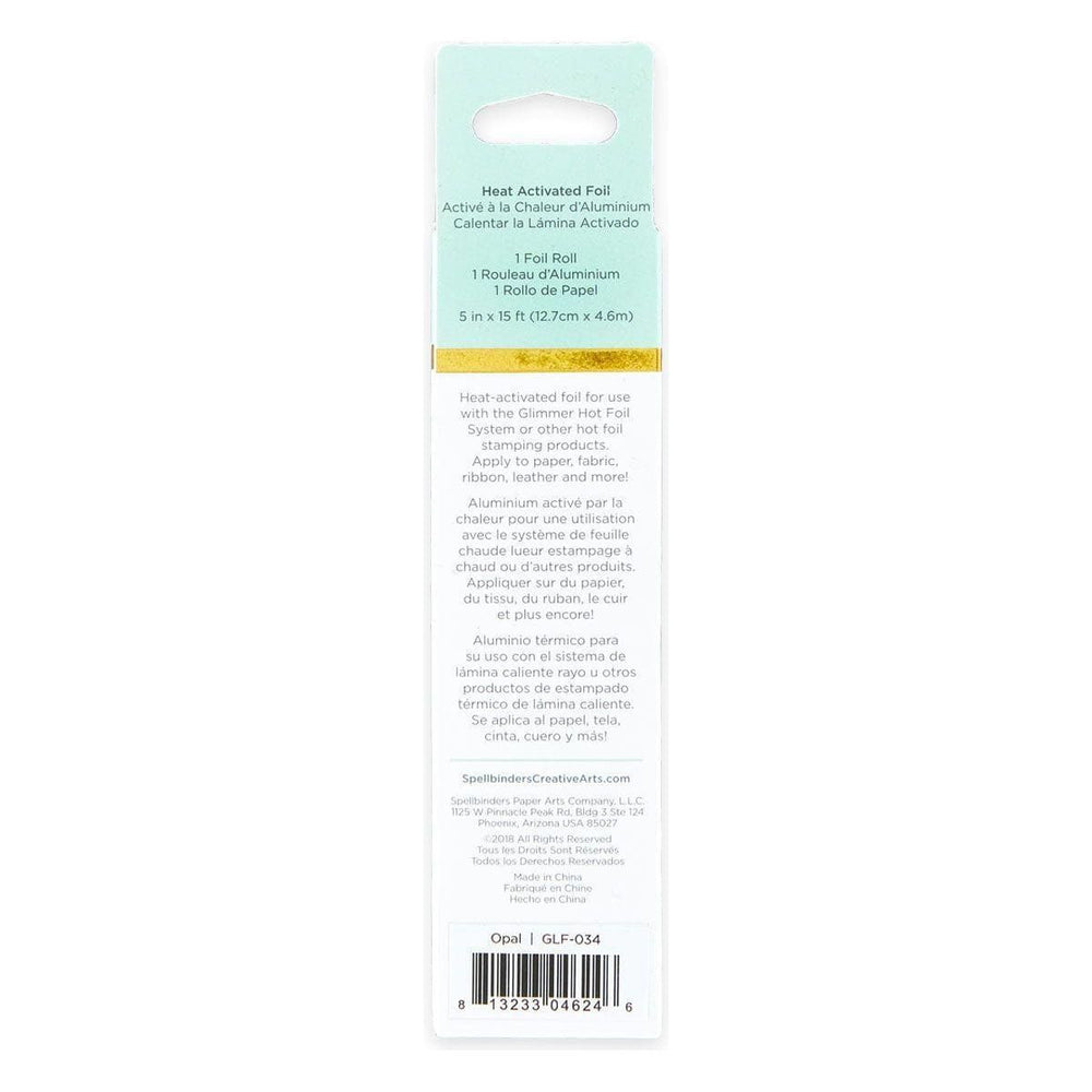 Glimmer Hot Foil Roll - Opal
