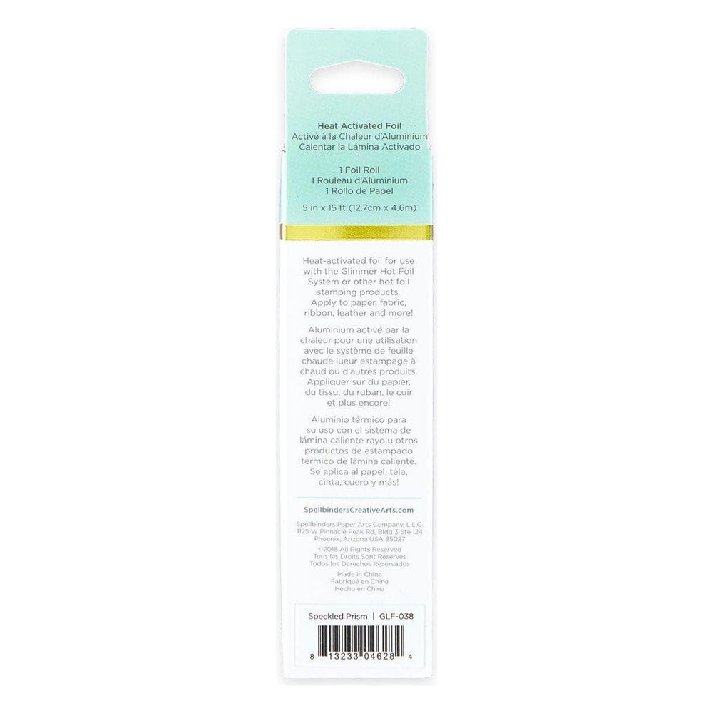 Glimmer Hot Foil Roll - Speckled Prism