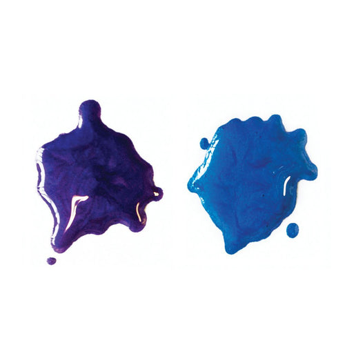 GM103 Purple & Blue Glimmer Metallic Inks