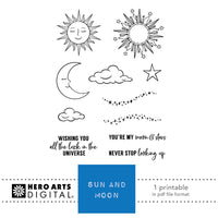 HD113 Sun & Moon Printable