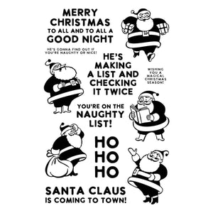 Silly Santas Stamp & Die Bundle by Simon Hurley