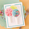 Its My Party Glimmer Sentiments Hot Foil Plate & Die Set
