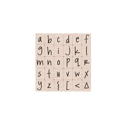 Alphabet Letter Stamps for Kids - lowercase