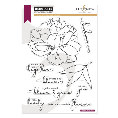 PR105 HA + Altenew Bloom & Grow