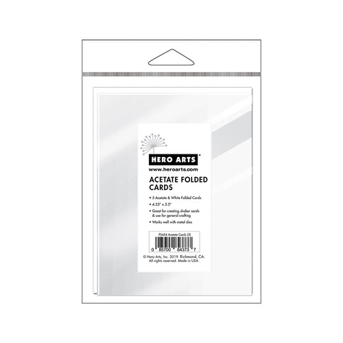 PS454 Clear Cards with Envelopes (5)