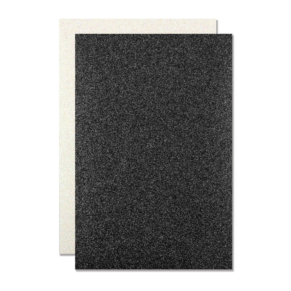 Black Glitter Paper Graphic by DesignScape Arts · Creative Fabrica