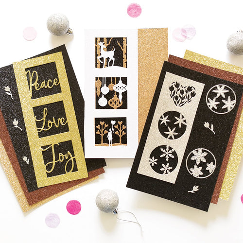 Hero Arts - Cardstock - Glitter Paper Holiday Sparkle