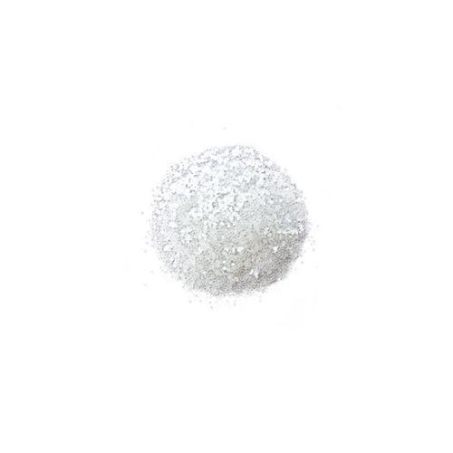 PURE WHITE - White Glitter - Ultra Fine Pearlescent Glitter - Polyeste –  Posh Glitter, LLC