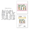 Noel Cling Rubber Stamp Set from the House-Mouse Holiday Collection