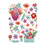 RT101 Colorful Florals Hero Transfers