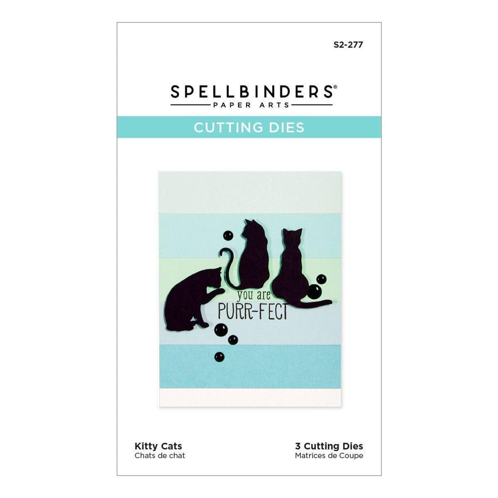 Die D-Lites Kitty Cats Etched Dies