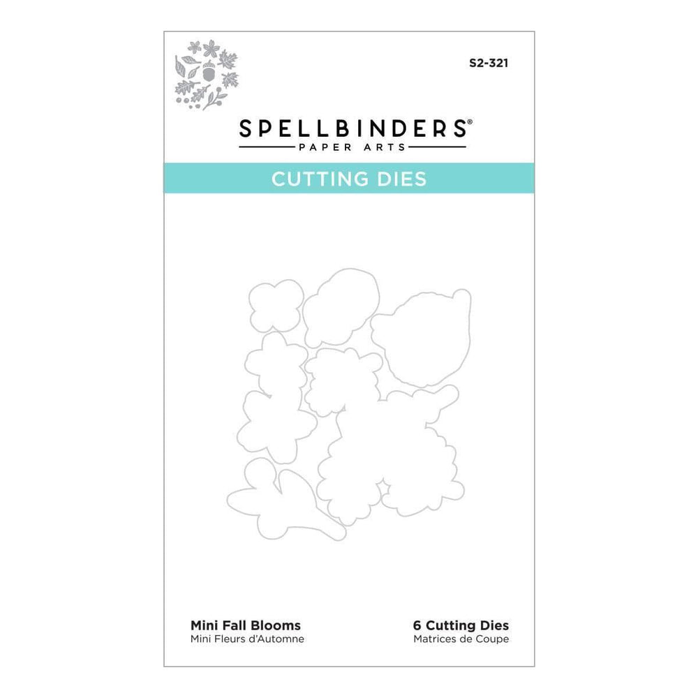 Mini Fall Blooms Etched Dies from the Fall Traditions Collection (S2-321) Product Packaging