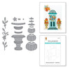 Open House Pumpkin Topiary Etched Dies from the Fall Traditions Collection
