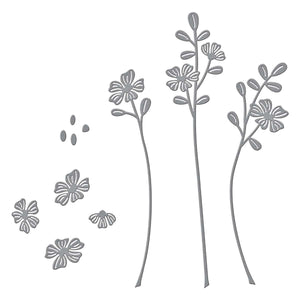 Sealed Blooms Etched Dies