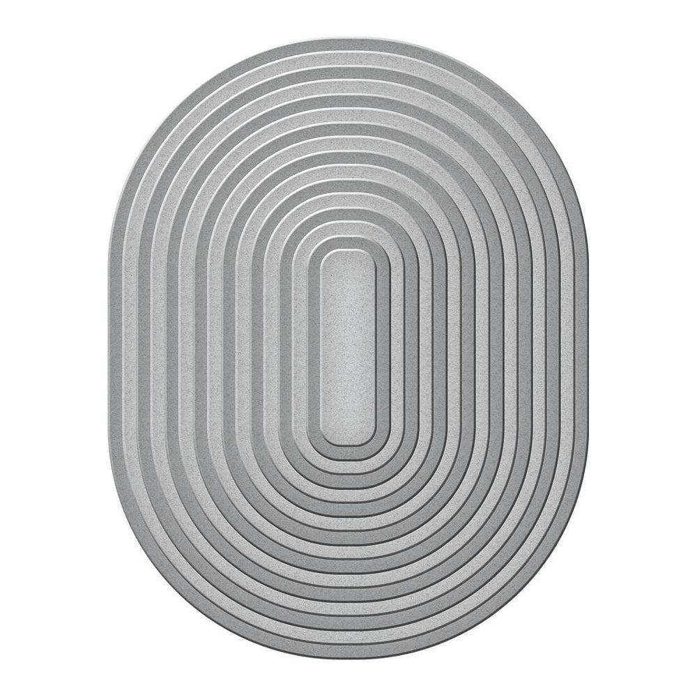 Essential Stylish Ovals Etched Dies