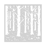 SA155 Woodland Forest Stencil