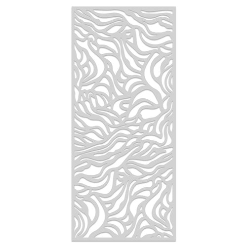 SA167 Water Flow Slimline Stencil