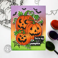 SA198 Color Layering Pumpkin Bunch Stencils